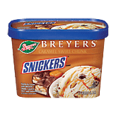 Breyers Ice Cream Snickers Full-Size Picture